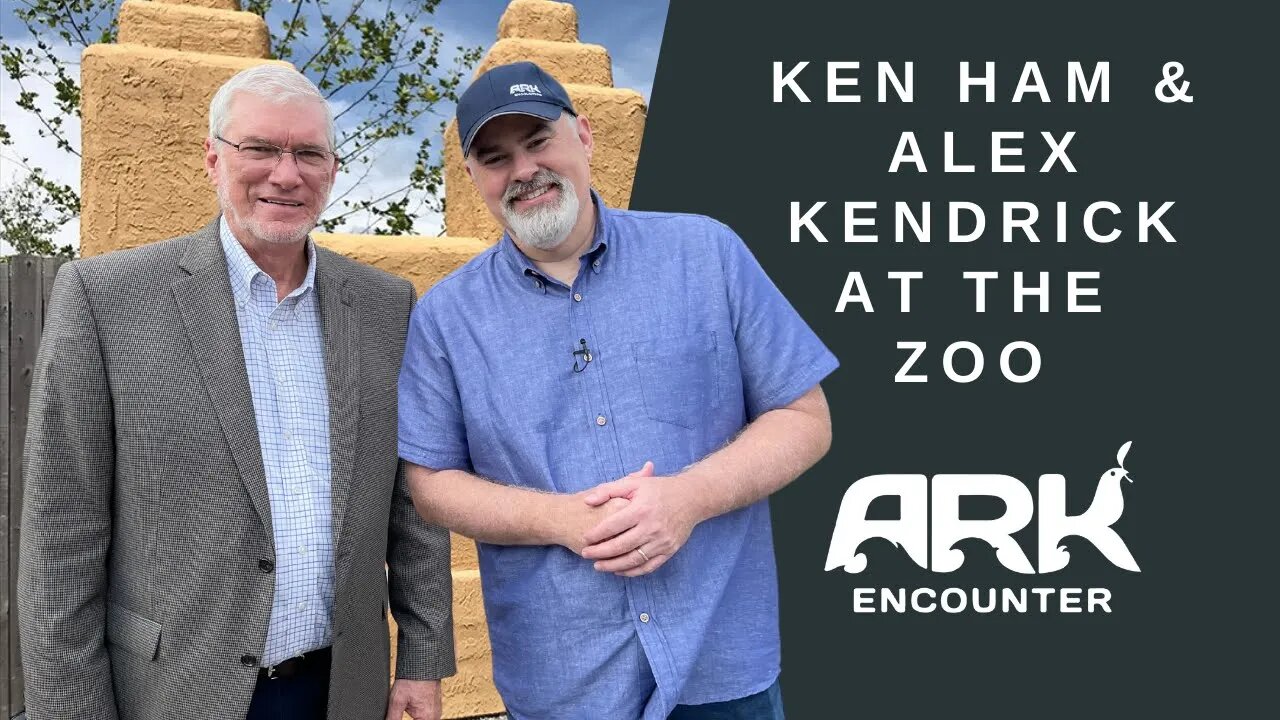 Alex Kendrick & Ken Ham at Ararat Ridge Zoo