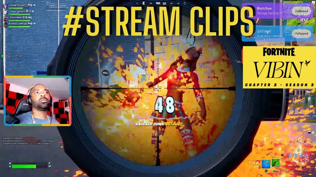 FORTNITE [LIVE] STREAM CLIPS