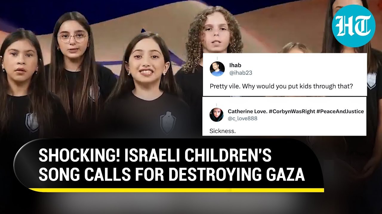 'Will Kill Them All': Israeli Children Sing Shocking Song On Gaza; Video Sparks Outrage