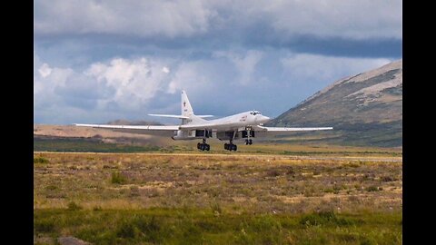 Two Tupolev Tu-160s from a western base in European Russia landed today at the Anadyr base in the...