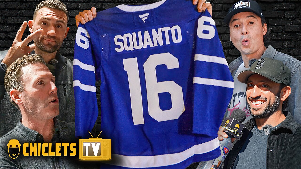 Biz Gifted Whit’s Son A LEAFS Jersey - ChicletsTV