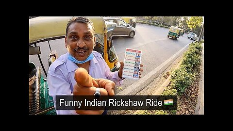The Funniest Rickshaw Driver in India 🇮🇳