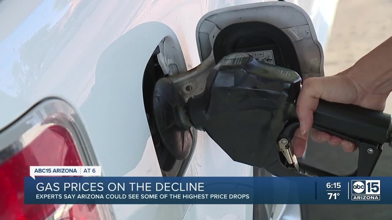 Gas prices expected to go down soon around the state, according to experts