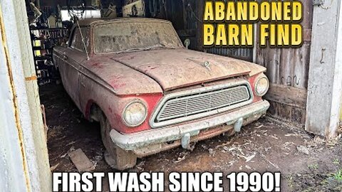 First Wash Since 1990_ Barn Find AMC Rambler! _ Car Detailing Restoration