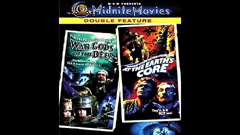 WAR GODS OF THE DEEP 1965 & AT THE EARTH'S CORE 1976 Sci-Fi Adventure DOUBLE FEATURE