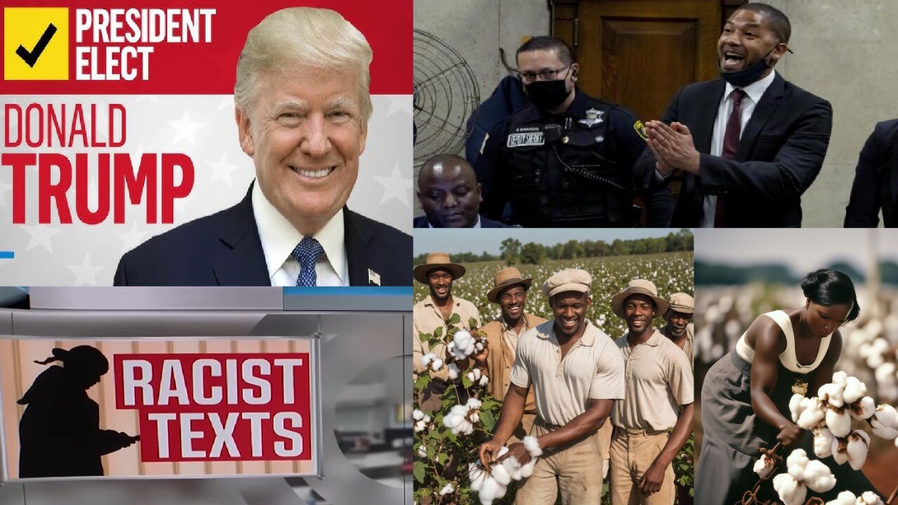 Trump Wins & Race Hoaxes Begin with Jussie Smollett Inspired Racist Texts Sent to Blacks Nationwide