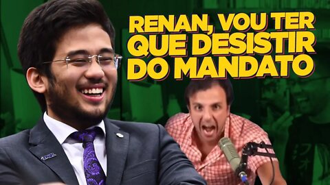 ENGRAVIDEI UMA MINA: TROLLEI O RENAN NUM TROTE!