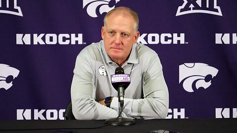 Kansas State Football | Chris Klieman Press Conference | October 24, 2023