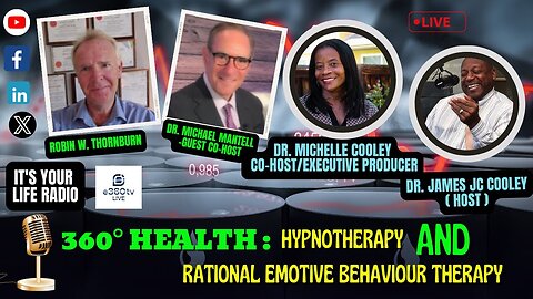 474 - 360° Health: Hypnotherapy and Rational Emotive Behaviour Therapy