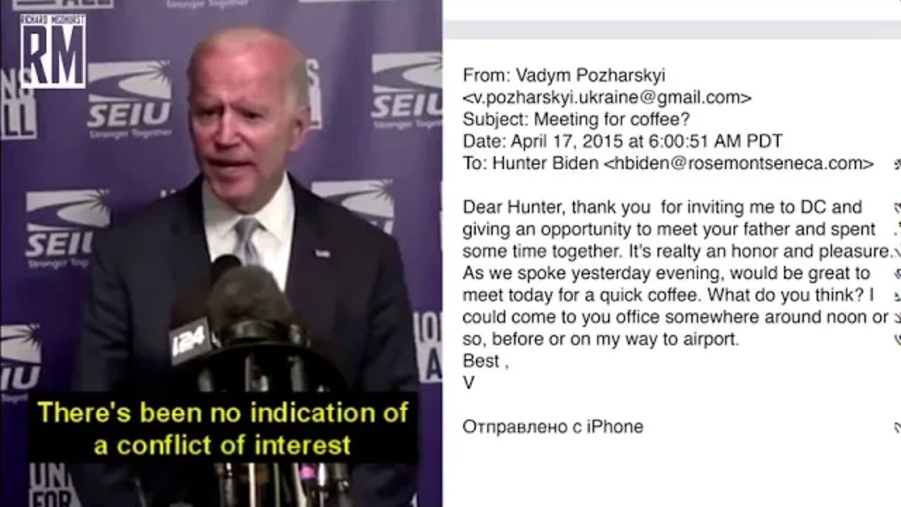 Hunter Biden Emails Reveal Joe Biden Lied About Burisma