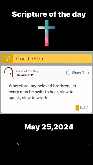 05/25/24 Scripture of the day