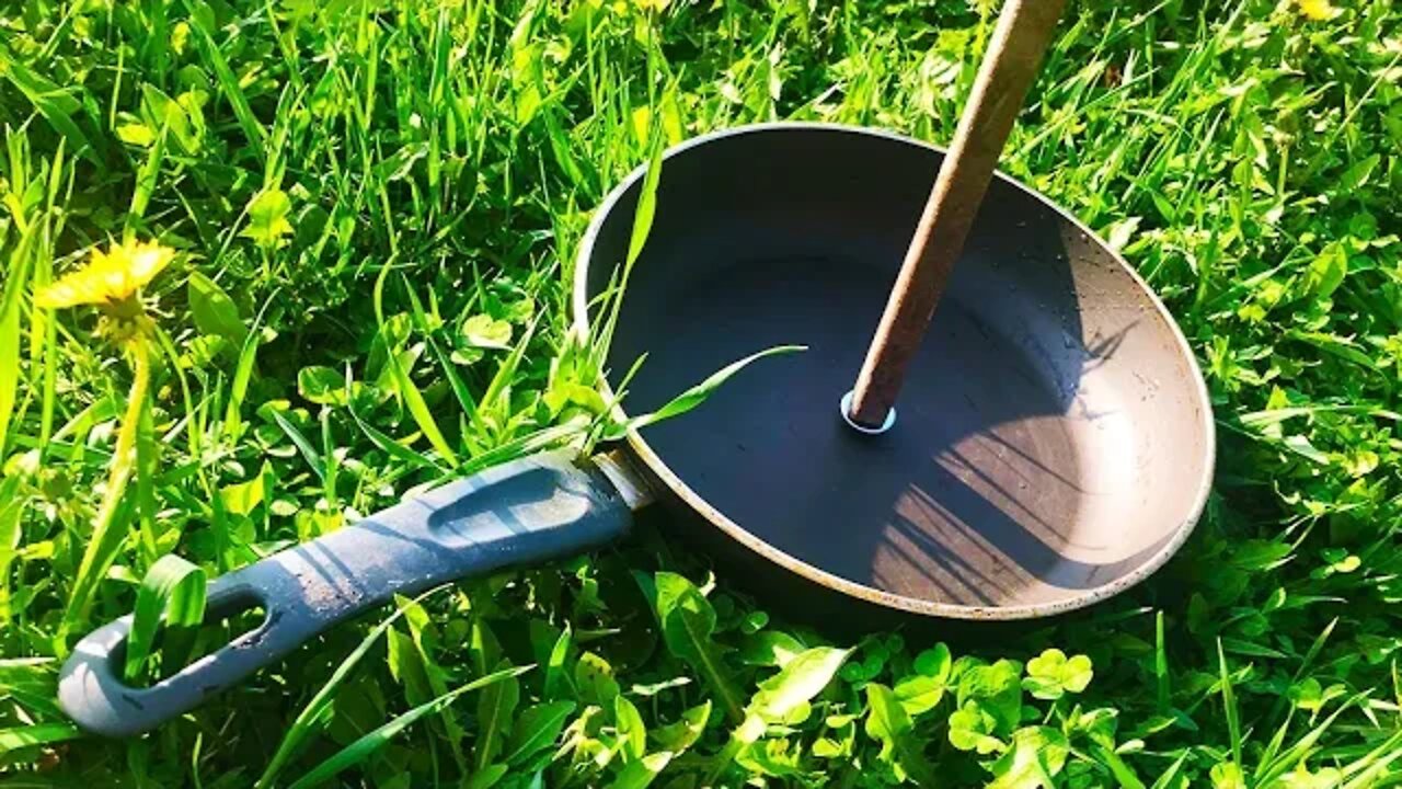 An excellent device made of a profile pipe with your own hands for a picnic!