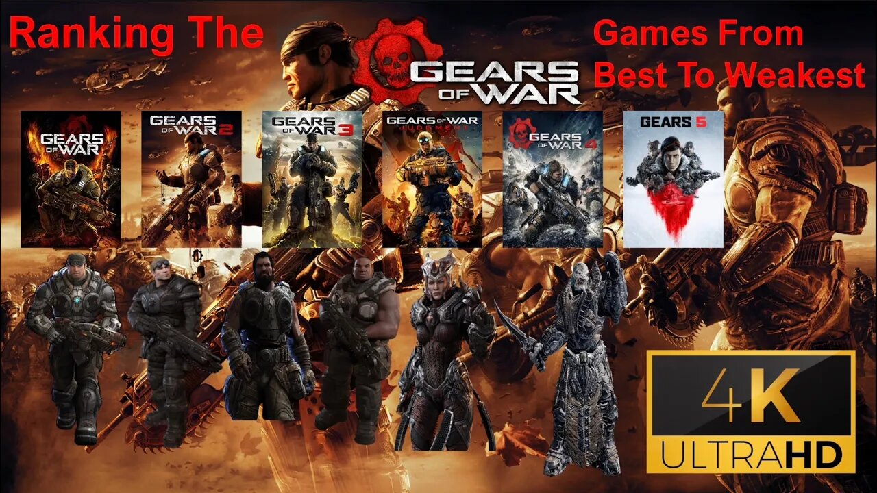 Ranking the Gears of War Games From Best To Weakest