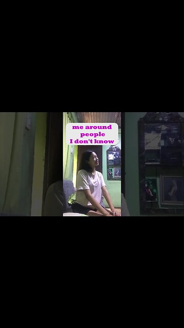 me around ppl I don't know vs me with my friends