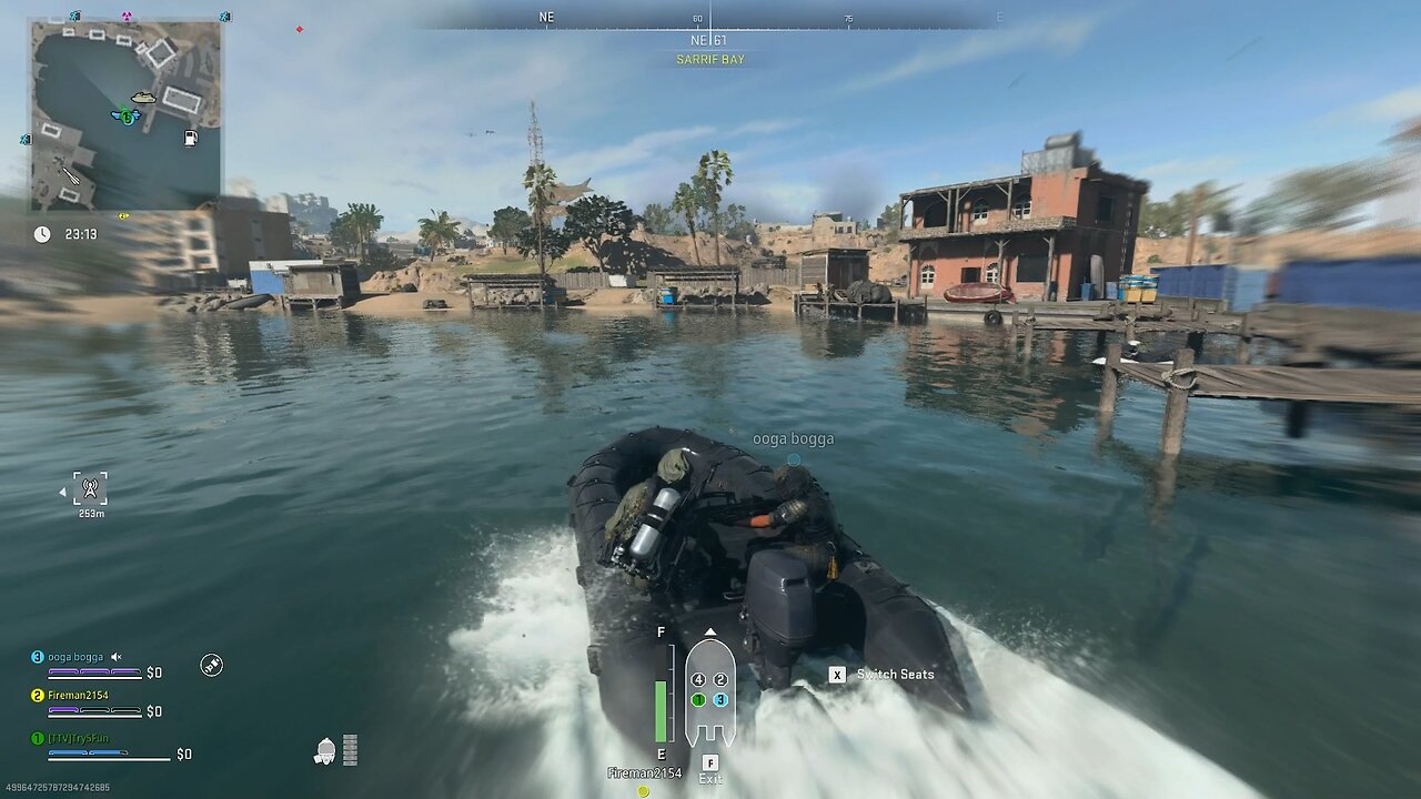 DMZ added speed bumps in water?!