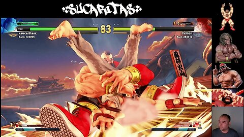 (Zangeif) busting Ryu (Sucaritas)