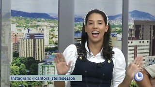 Sexta-feira com música no Balanço Geral: Stella Pessoa