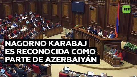 Líder armenio reconoce a Nagorno Karabaj como parte de Azerbaiyán