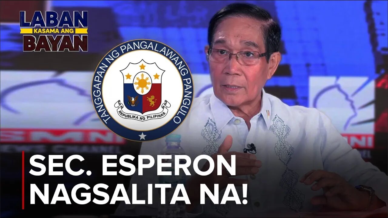 Sec. Hermogenes Esperon, nagsalita patungkol sa confidential budget ng OVP