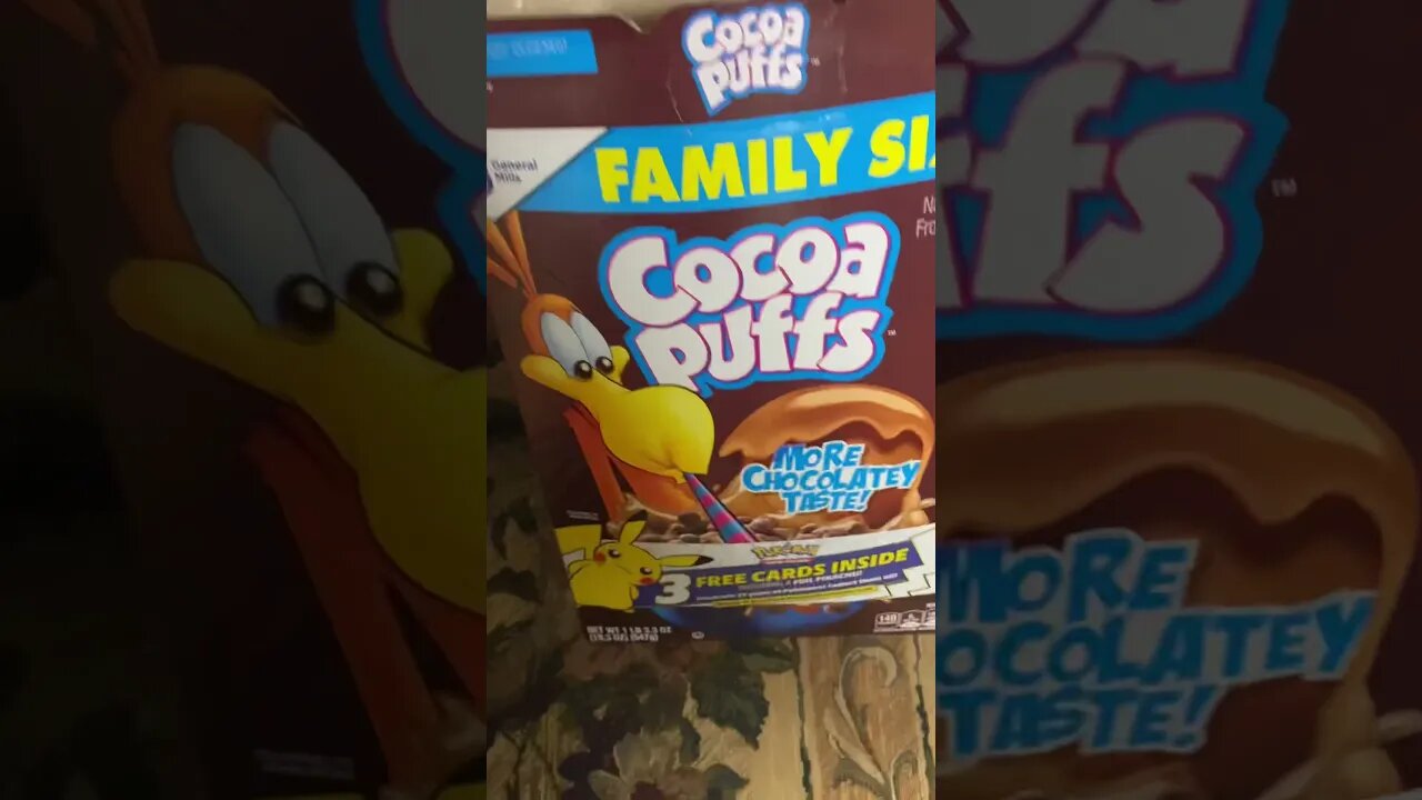 Pokémon cards in cereal again???!!