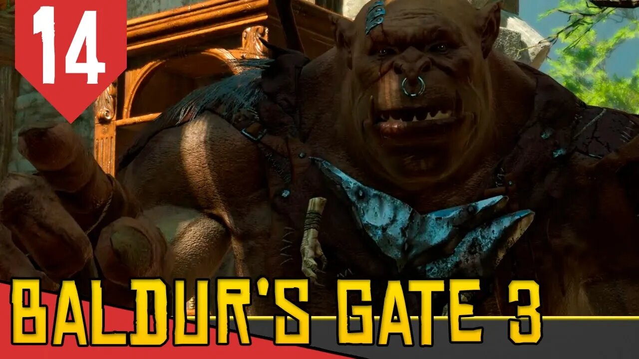 Espelho do Mau e OGRO GURMÊ - Baldur's Gate 3 #14 [Serie Gameplay PT-BR]