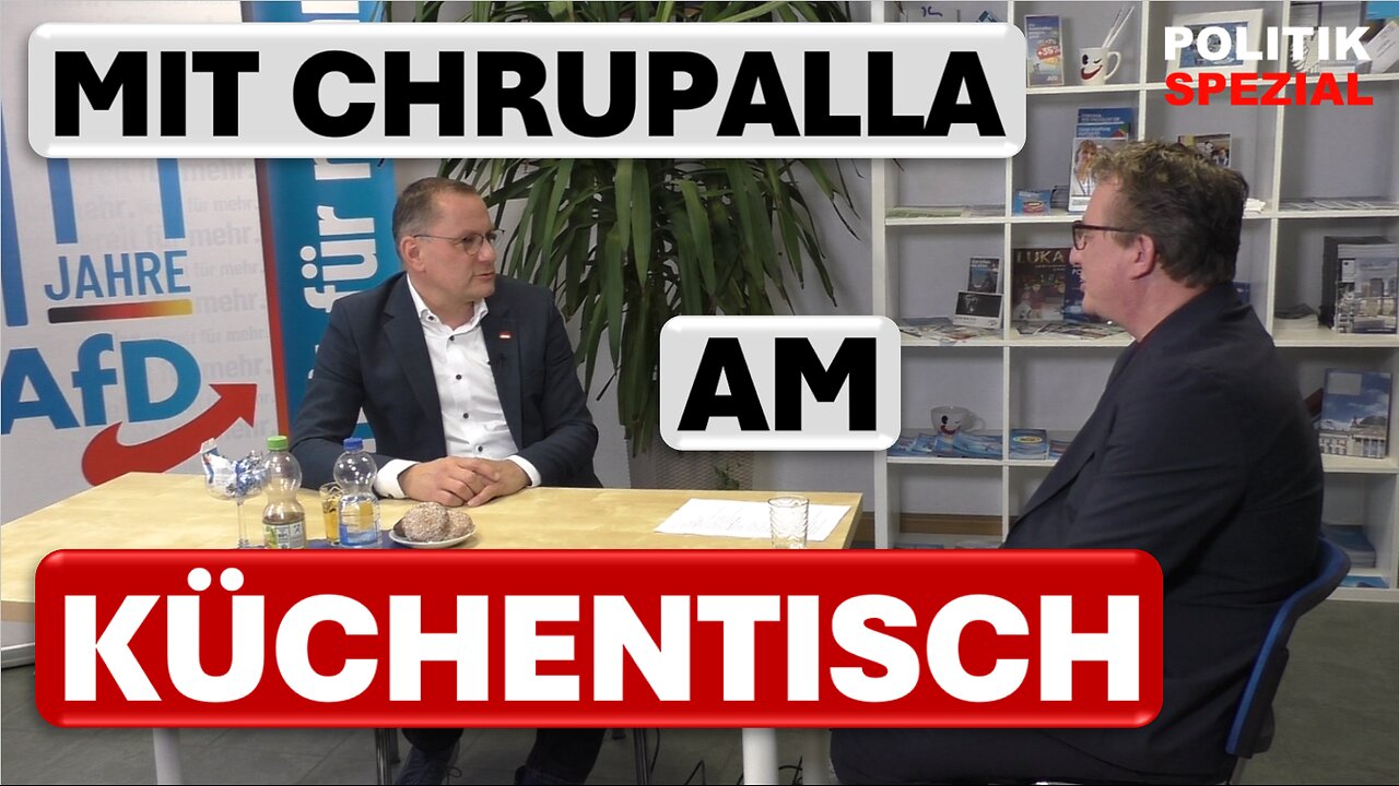 Am "Küchentisch" mit Tino Chrupalla | Interview mit Helmut Reinhardt