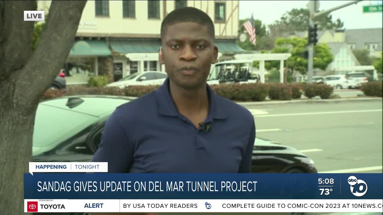 SANDAG gives update on Del Mar tunnel project