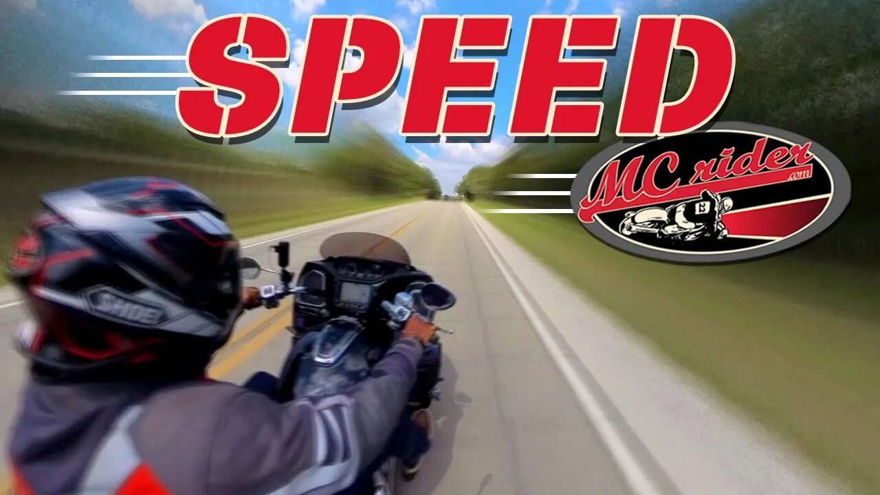 Motorcycle Speed: Too Fast or Slow, both can kill you!