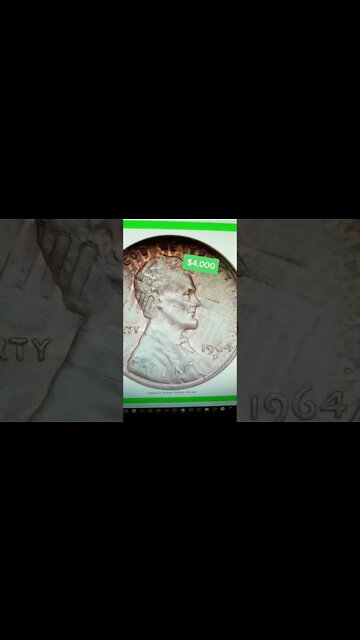 $4,000 penny coin error! #coins #money