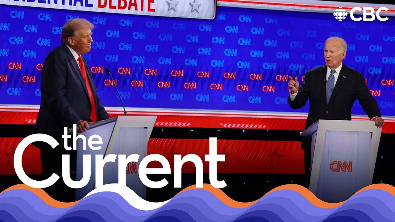 Lies and stumbles- Donald Trump and Joe Biden duke it out in 1st debate - The Current CBC News