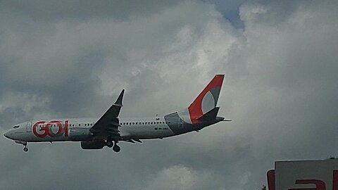 Boeing 737 MAX 8 PR-XMZ coming from Brasília to Manaus