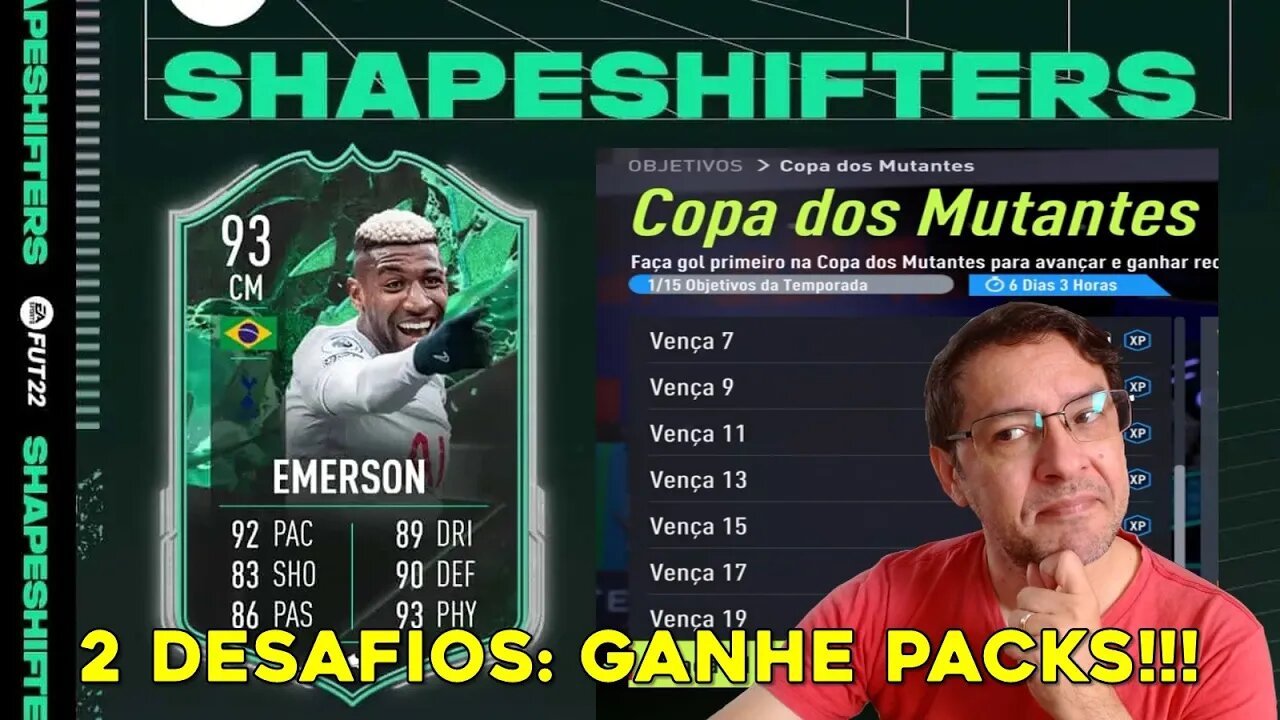 TIME 2 !!! EMERSON MUTANTE E COPA DOS MUTANTES: FIFA OBJECTIVE SPECIALIST! Ep. #24 FIFA 22 - PS5