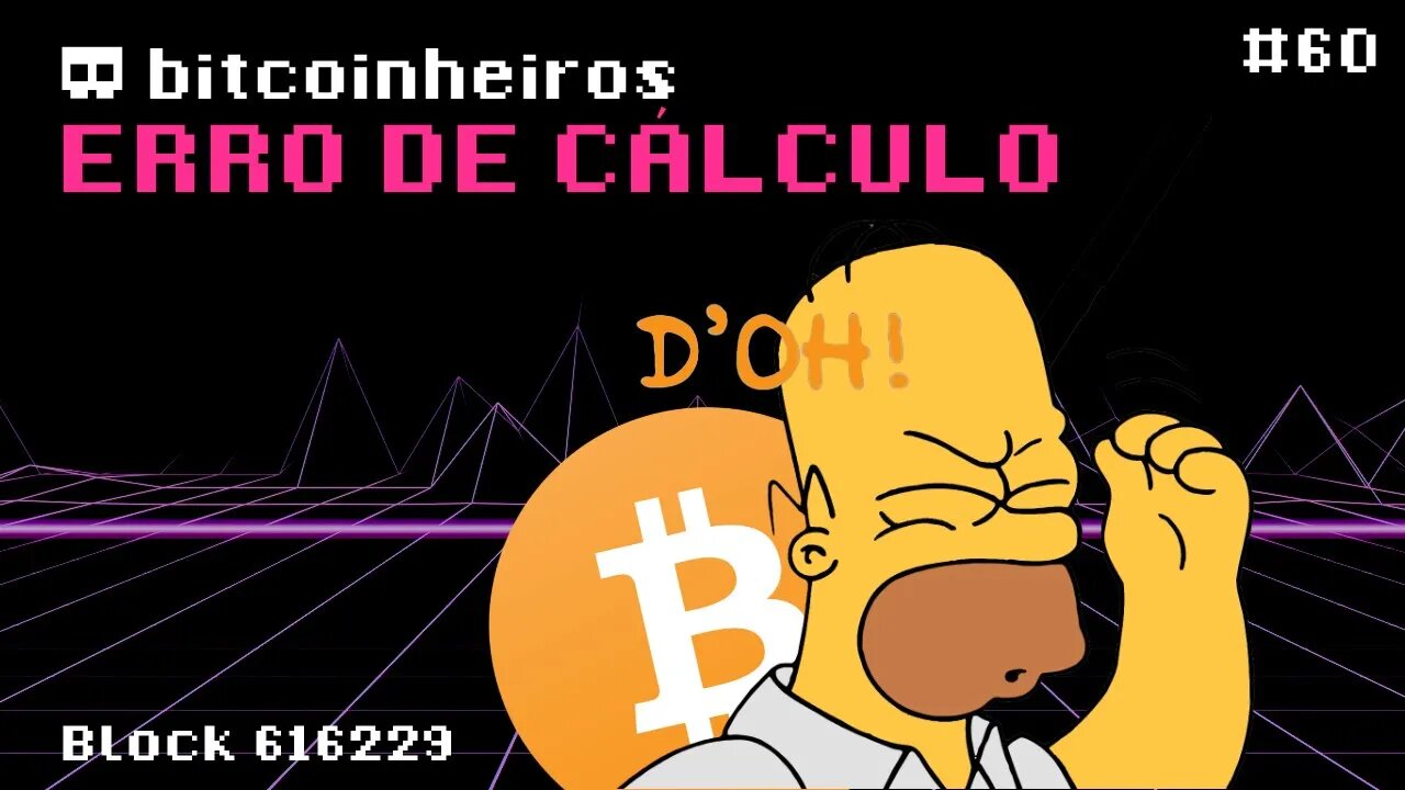 Erro de cálculo do preço do Bitcoin