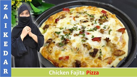 Chicken Fujita Pizza