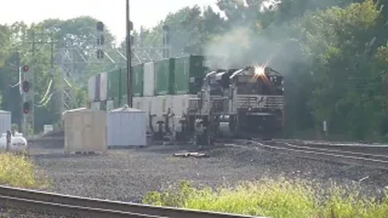 Norfolk Southern Intermodal Train from Berea, Ohio September 2, 2023