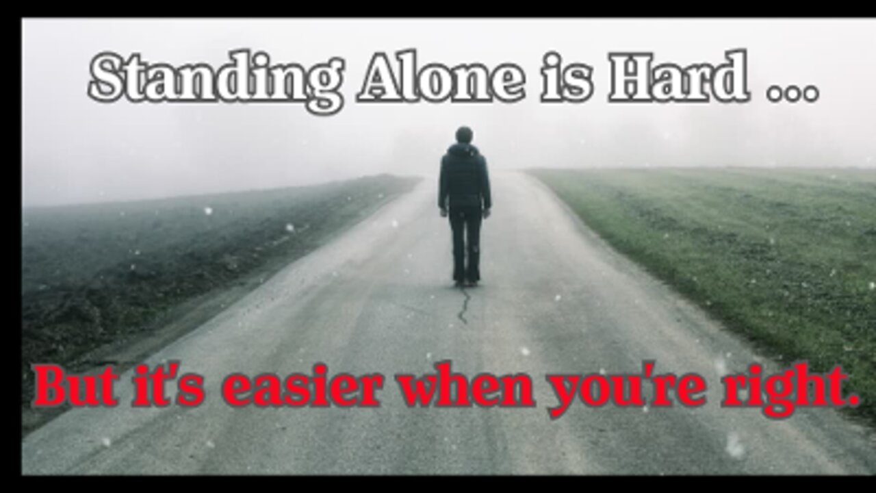 Standing alone ... But its OK