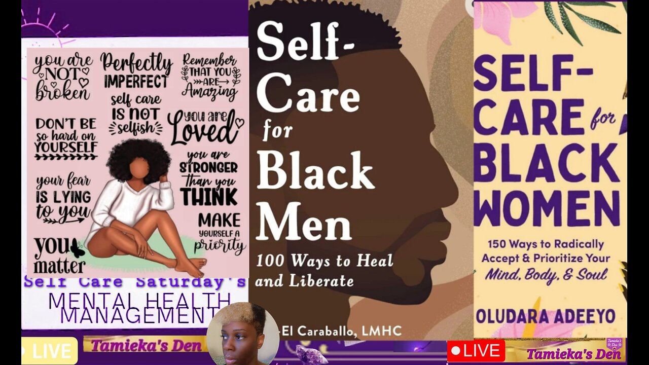 Check -in /Self Care For Black Women & Men/ Positive Affirmations with @mskiraspeaks8361