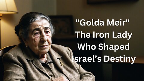 "Golda Meir" The Iron Lady Who Shaped Israel’s Destiny | A Political Storytelling Masterpiece