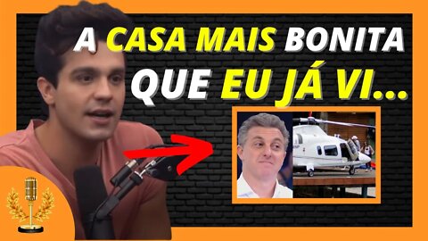 CASA DO LUCIANO HUCK (LUAN SANTANA) | Cortes News Podcast