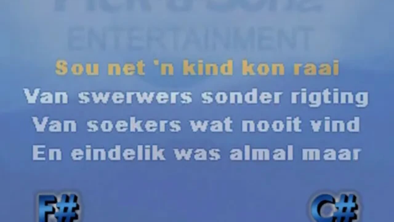 Kinders van die wind - Karaoke