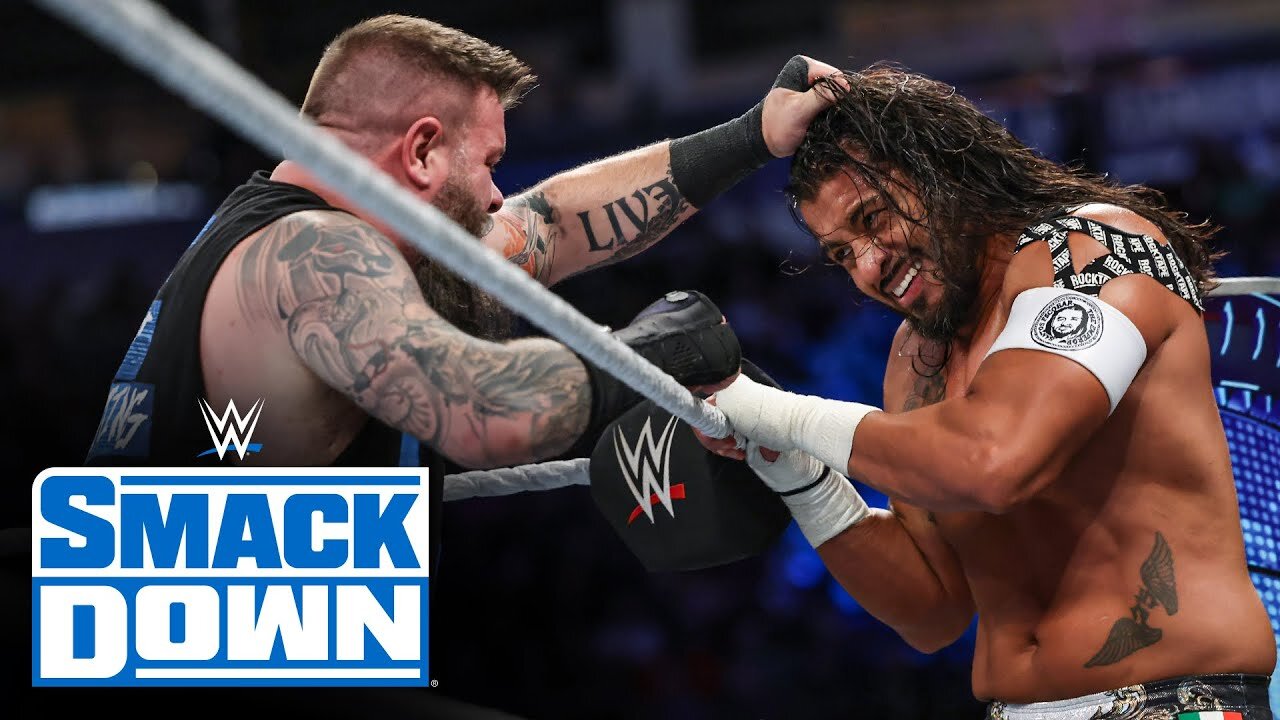 Owens vs. Escobar — U.S. Title Tournament Final_ SmackDown New Year’s Revolution 2024 highlights