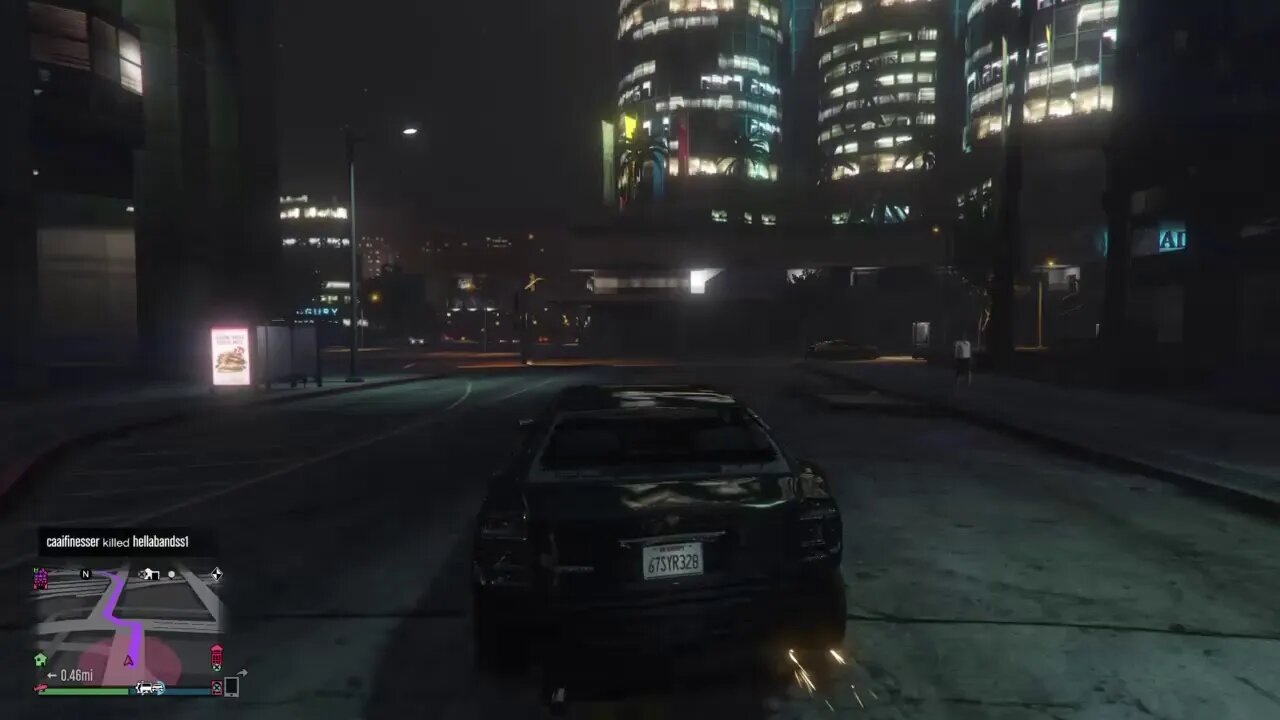 GTA V In A FBI Car Late Night Stream