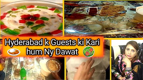 Hyderabad sy Mery Ghar ay Mehman || Dawat Vlog ||