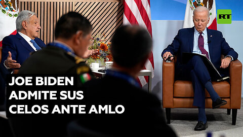 Biden expresa sus celos a López Obrador por mostrarse “cautivador” ante su esposa