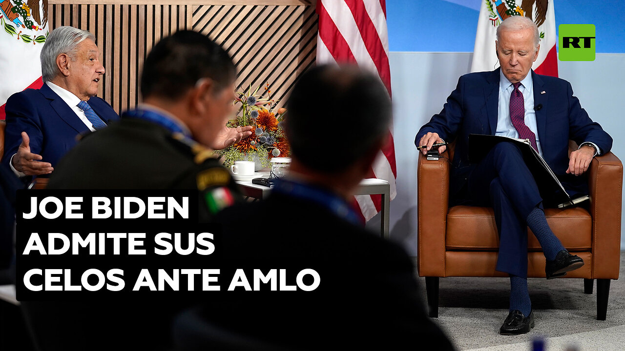 Biden expresa sus celos a López Obrador por mostrarse “cautivador” ante su esposa