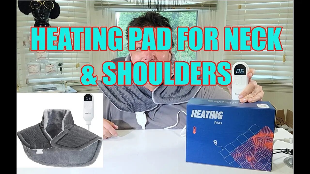 Feels Great! Works Great - Bedsure Heating Pad for Neck & Shoulders