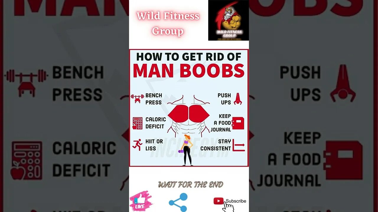 🔥How to get rid of man boobs🔥#shorts🔥#wildfitnessgroup🔥11 June 2022🔥