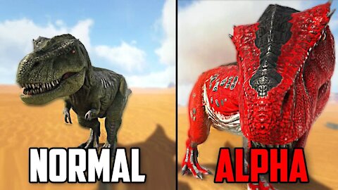 ALPHA vs NORMAL - How Do They Compare? || ARK