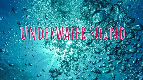 UNDERWATER Sound Effect💧 Free Download mp3 1:40 Minutes💧Water Bubbling Sounds #soundeffects