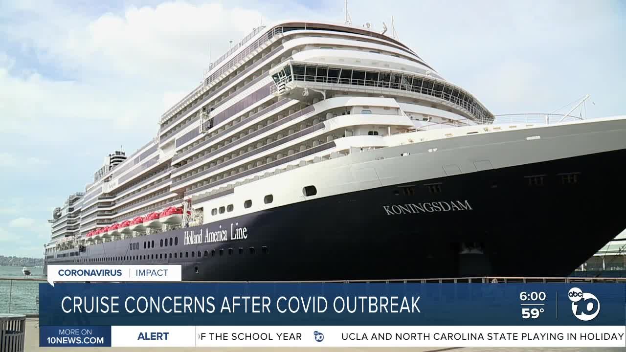 Concerns for San Diego cruise ships following COVID outbreak